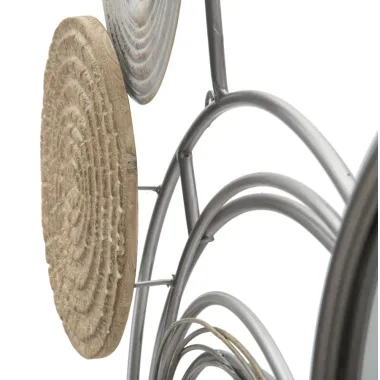 Panel żelazny z lustrem etnicznym 90x9,5x101,5 cm